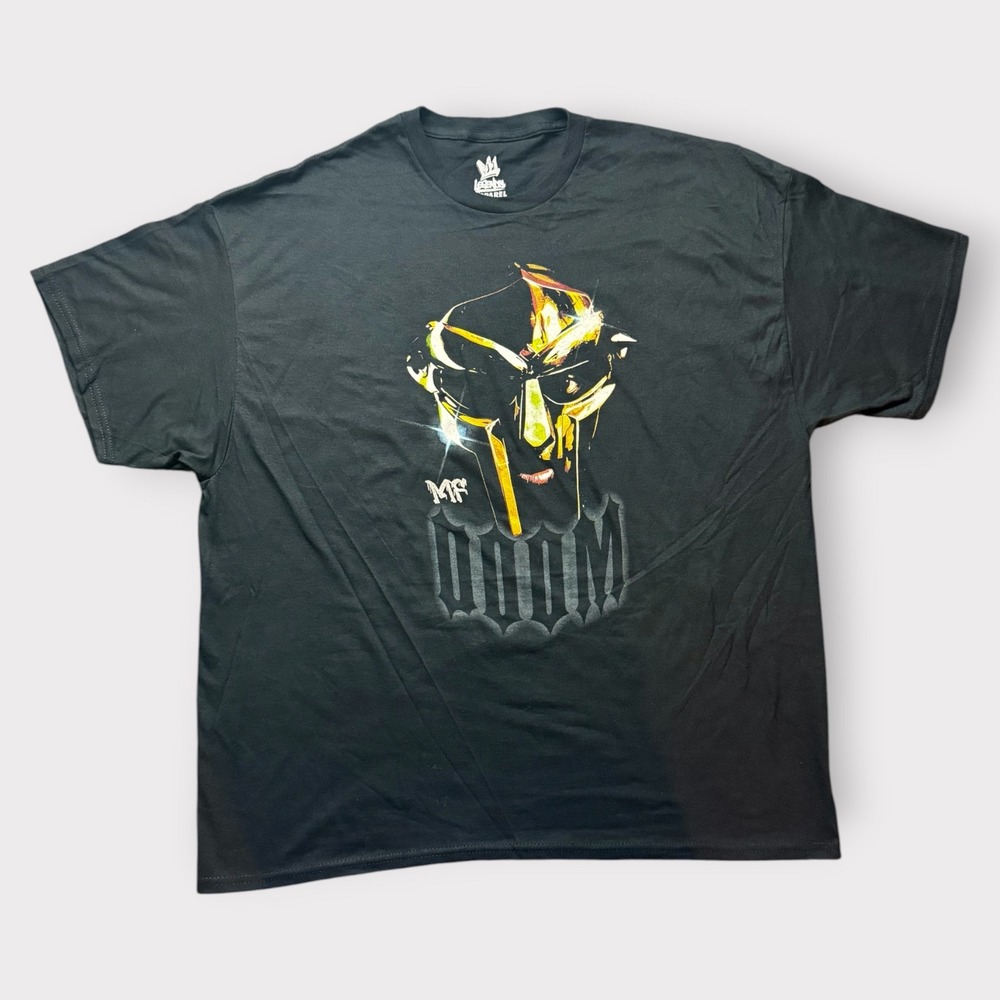 Legends Apparel MF DOOM Hip Hop 50th Anniversary Graphic T-Shirt Black 2XL